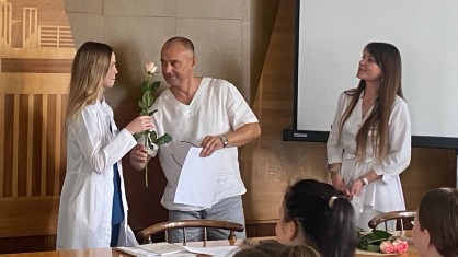 Молодое пополнение чествовали в Брестской городской поликлинике № 2